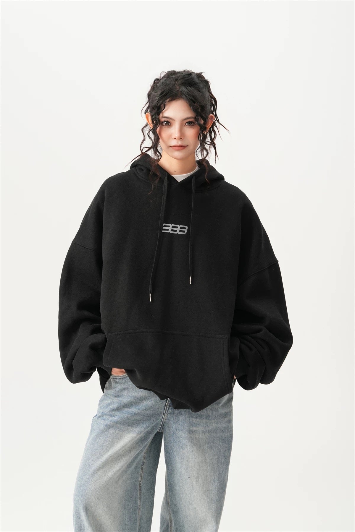 Midnight Echo 888 Street Hoodie