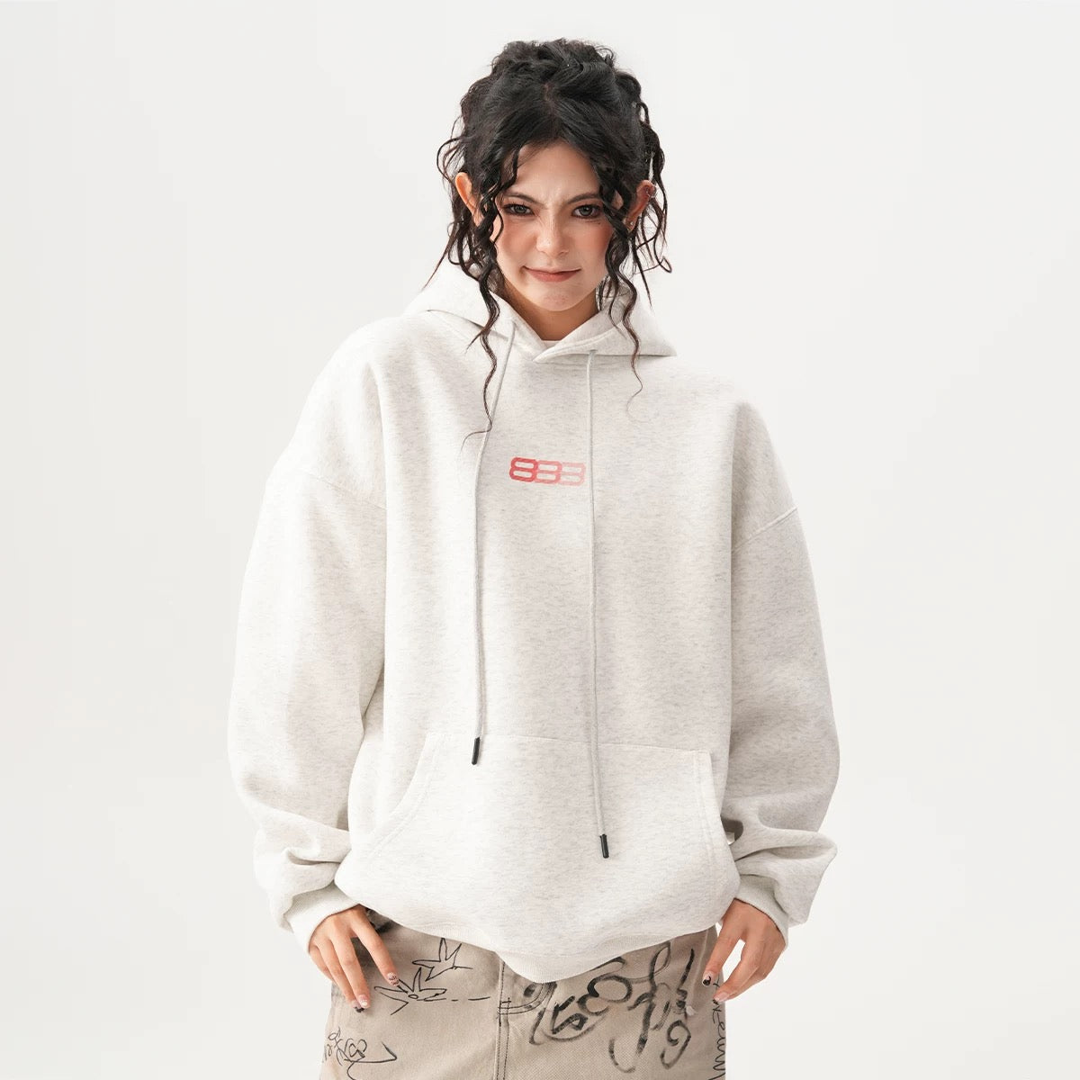 Midnight Echo 888 Street Hoodie