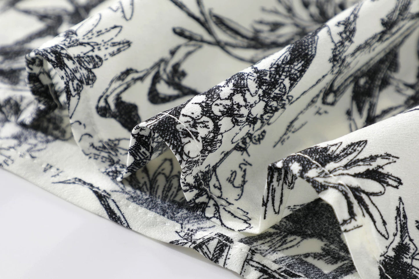 Retro Floral A-Line Summer Pocket Slip Dress