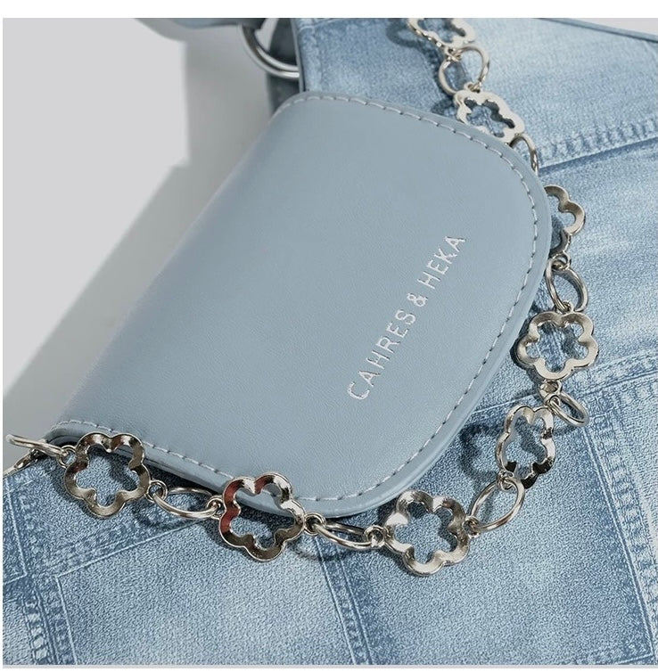 Designer Square Chain Shoulder Bag