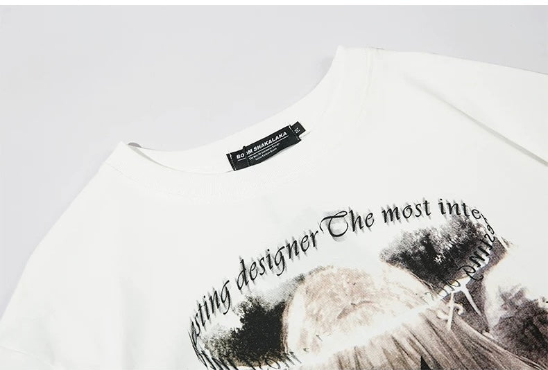 Front & Back Graphic Design T-shirt