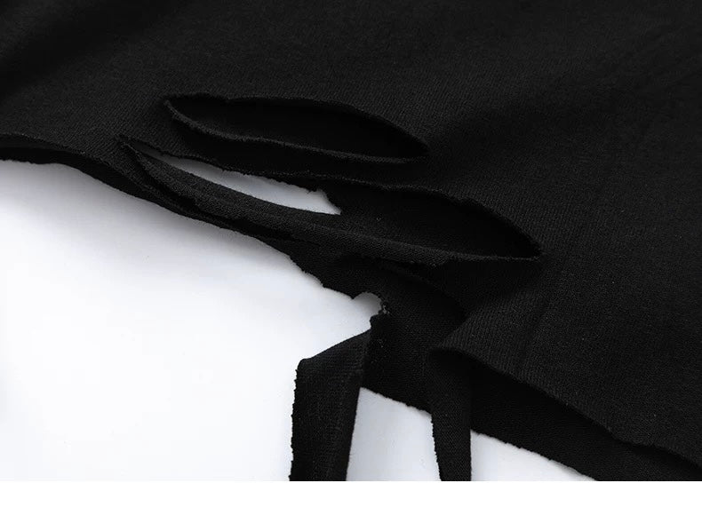 Retro Hip-Hop T-Shirt with Necklace