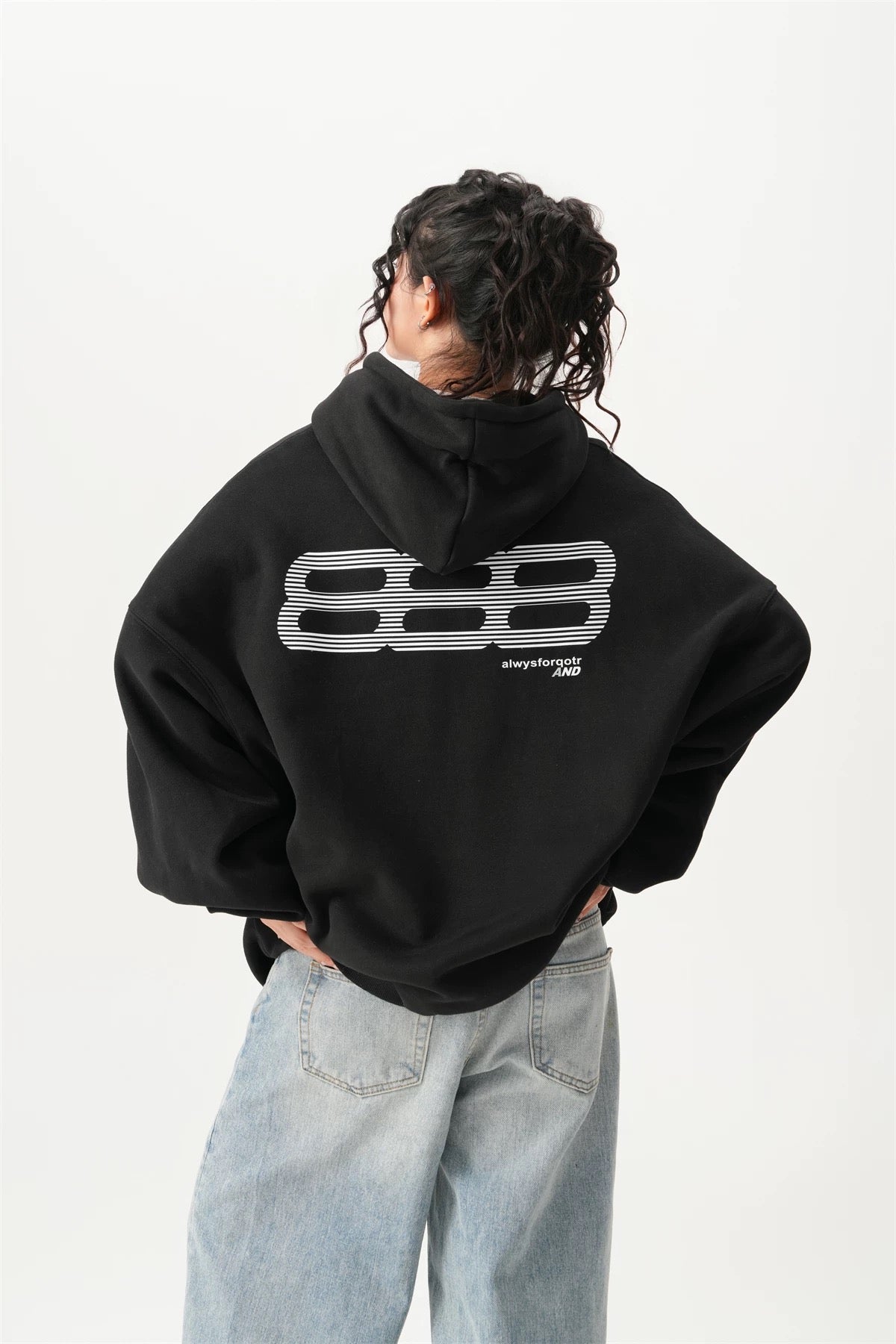 Midnight Echo 888 Street Hoodie