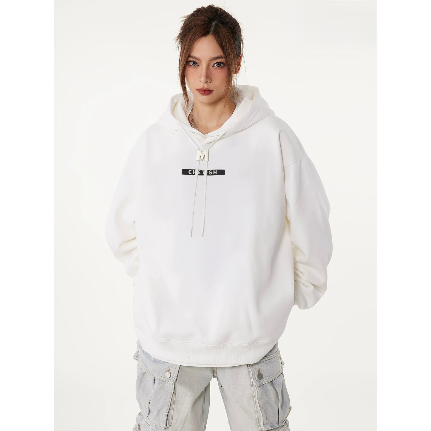 Noir Ember Luxe Street Hoodie
