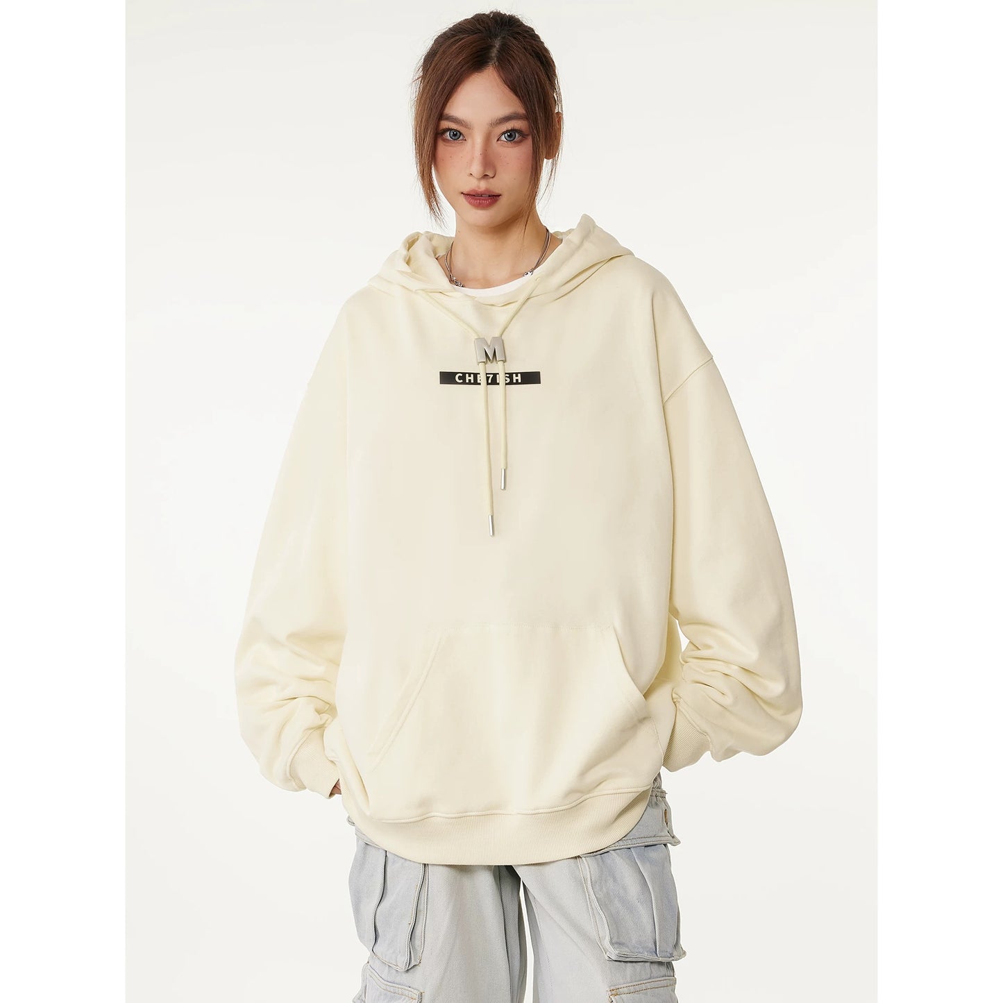 Noir Ember Luxe Street Hoodie