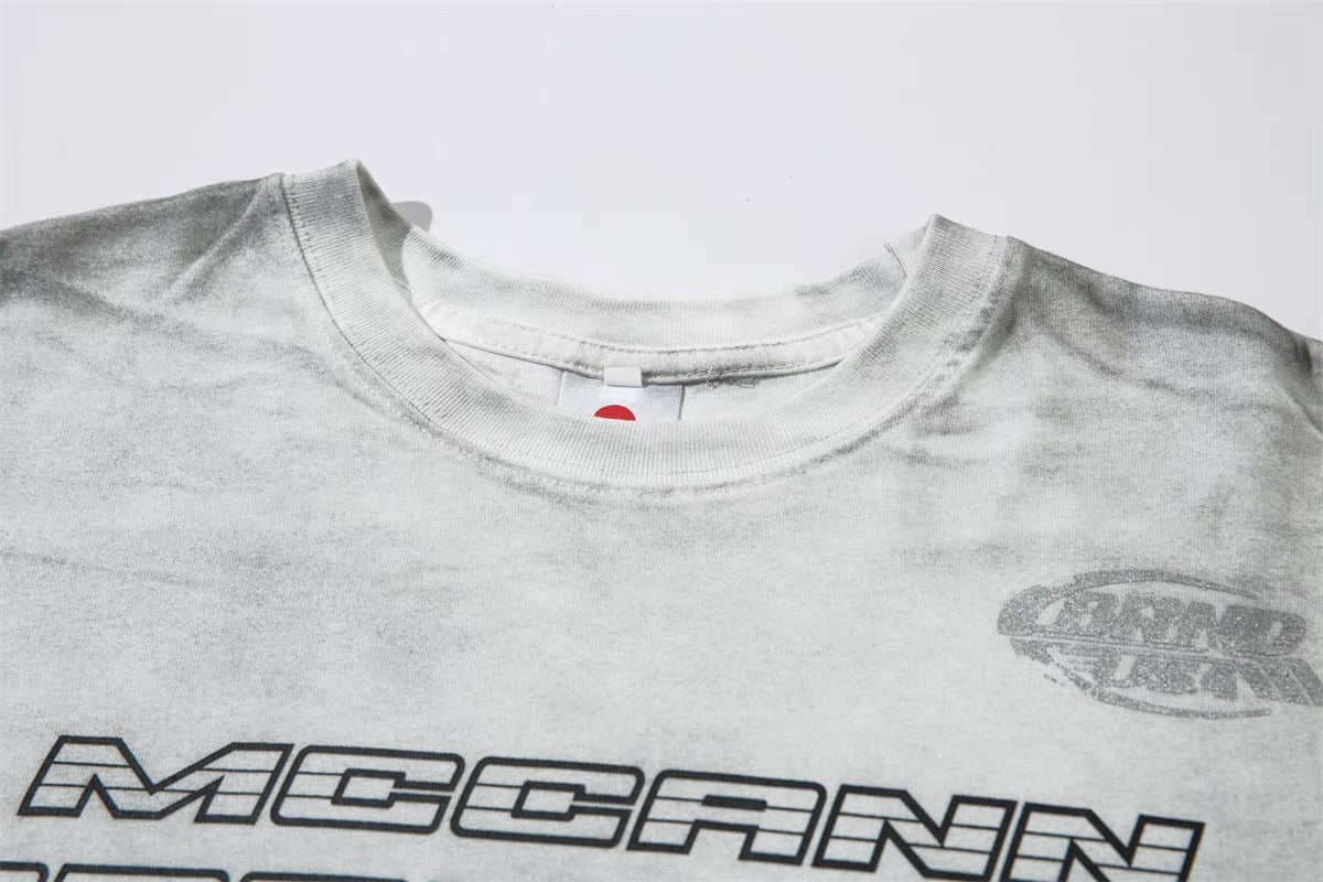 Distressed Casual Long Sleeve Tee
