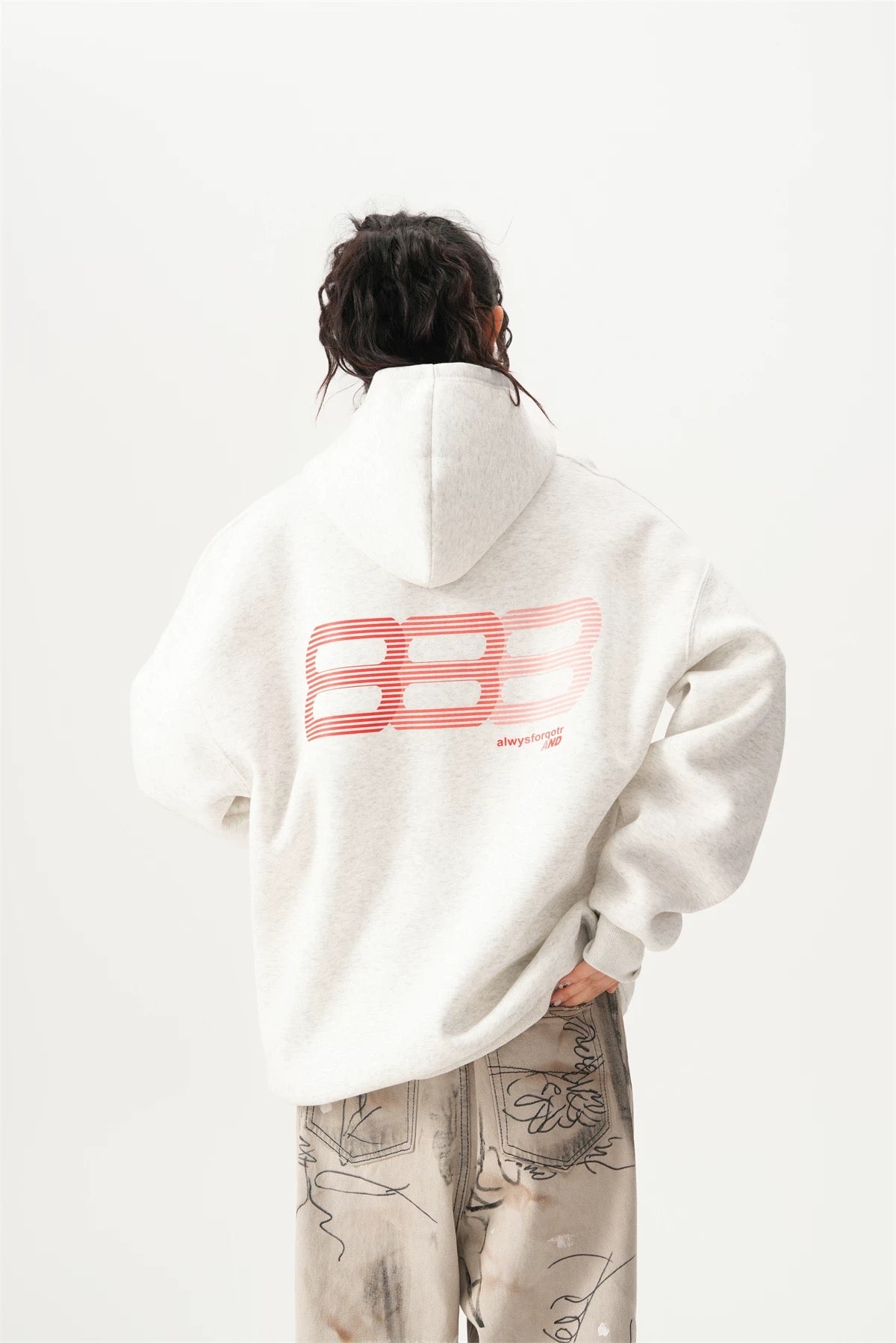 Midnight Echo 888 Street Hoodie