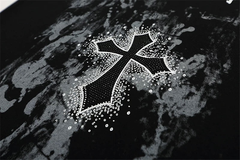 Dark Bullet Cross Graphic Tee