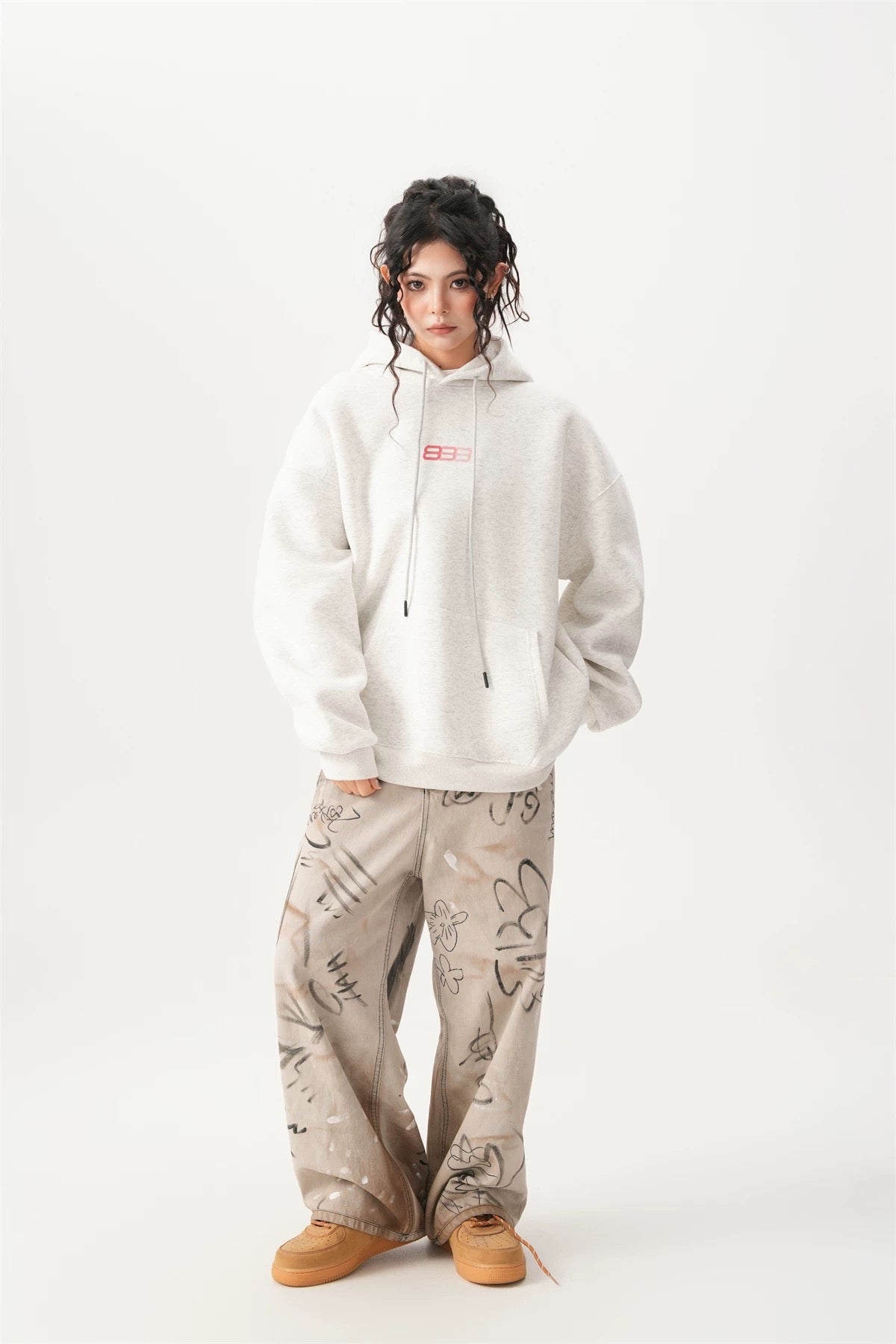 Midnight Echo 888 Street Hoodie