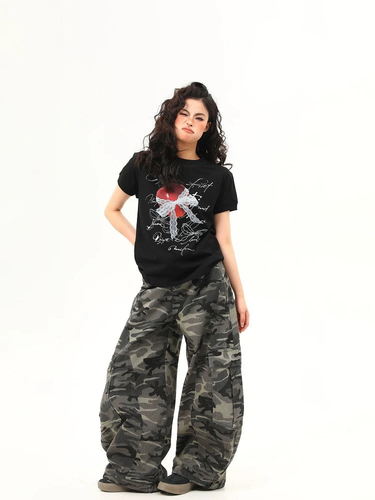 Vintage Dragon Graphic Street T-Shirt