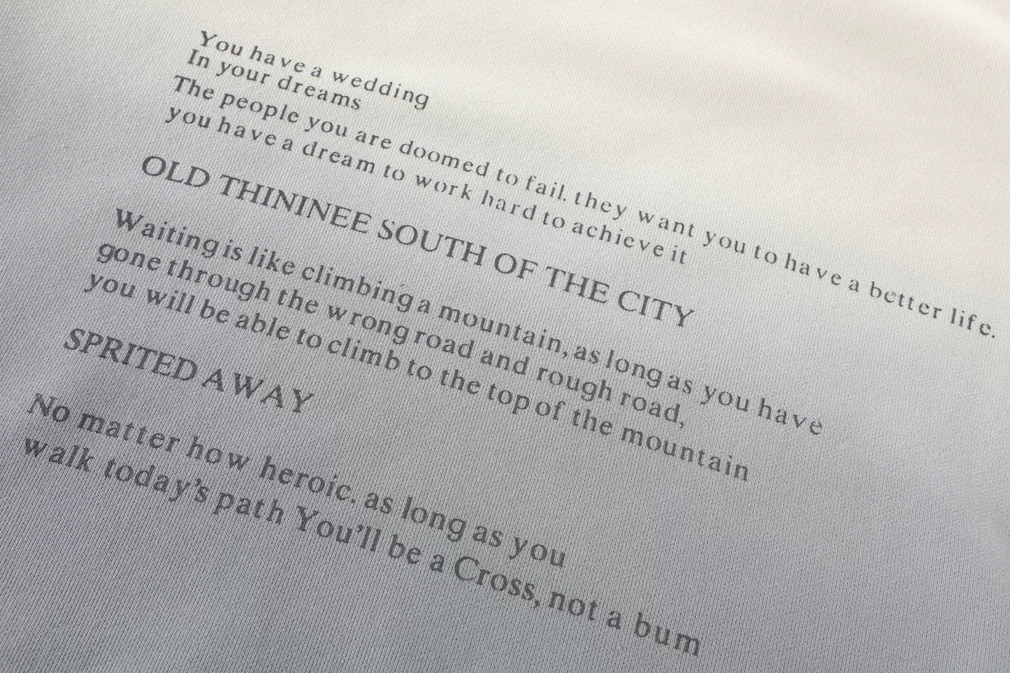 Thickened Letter Print Winter Sweatshirt for Women