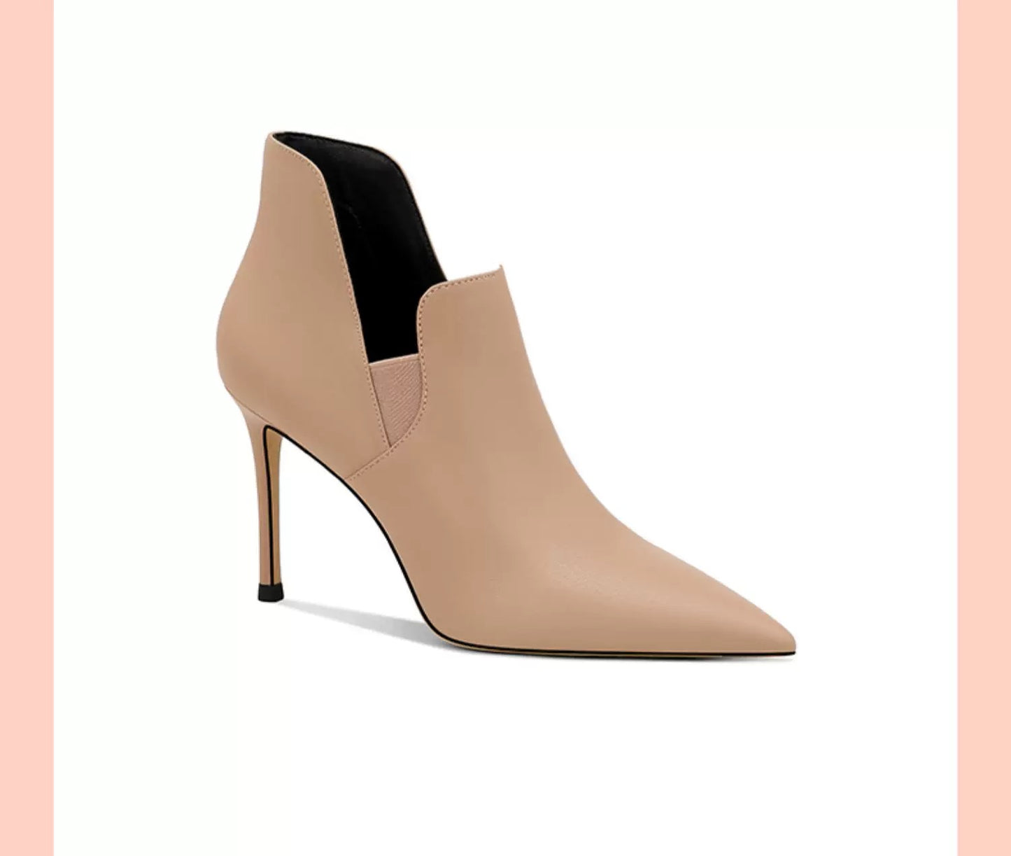 Versatile Stiletto Heeled Ankle Boots