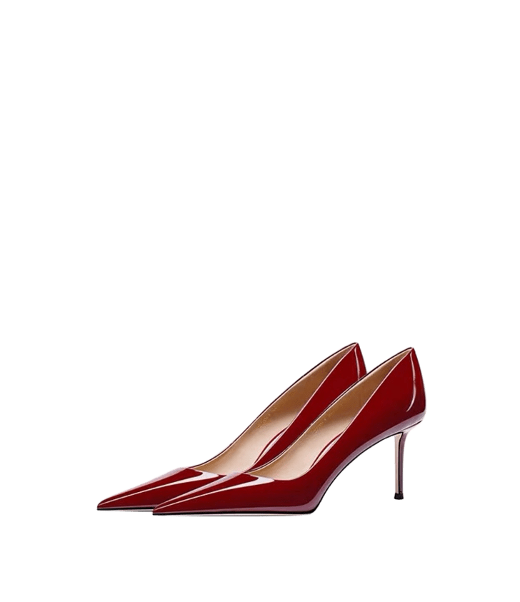 Midnight Allure Pointed Stiletto Heels