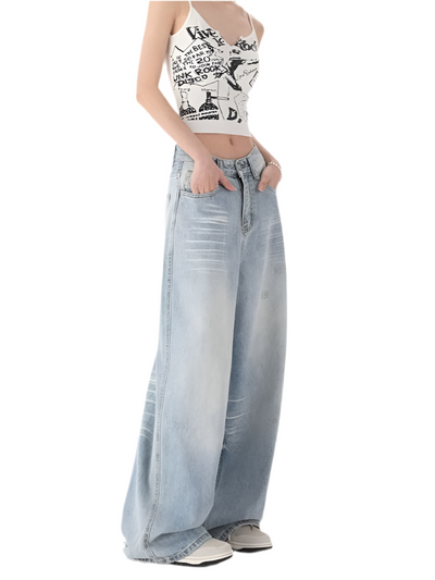 Blue Revival Wide-Leg Fit