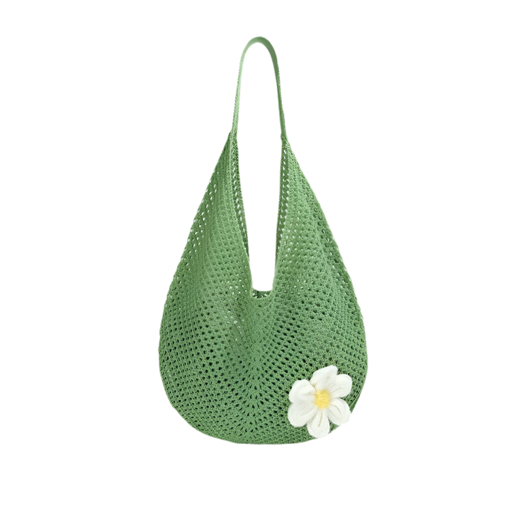 Stylish Woven Straw Tote Bag