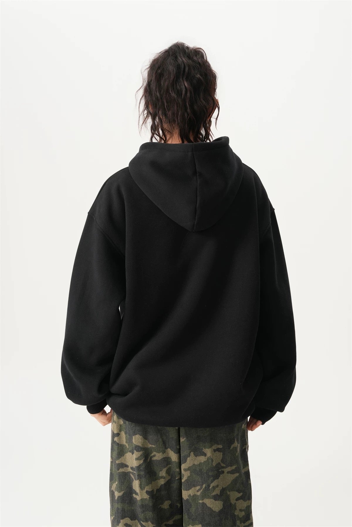Street Luxe Slouchy Loose Hoodie