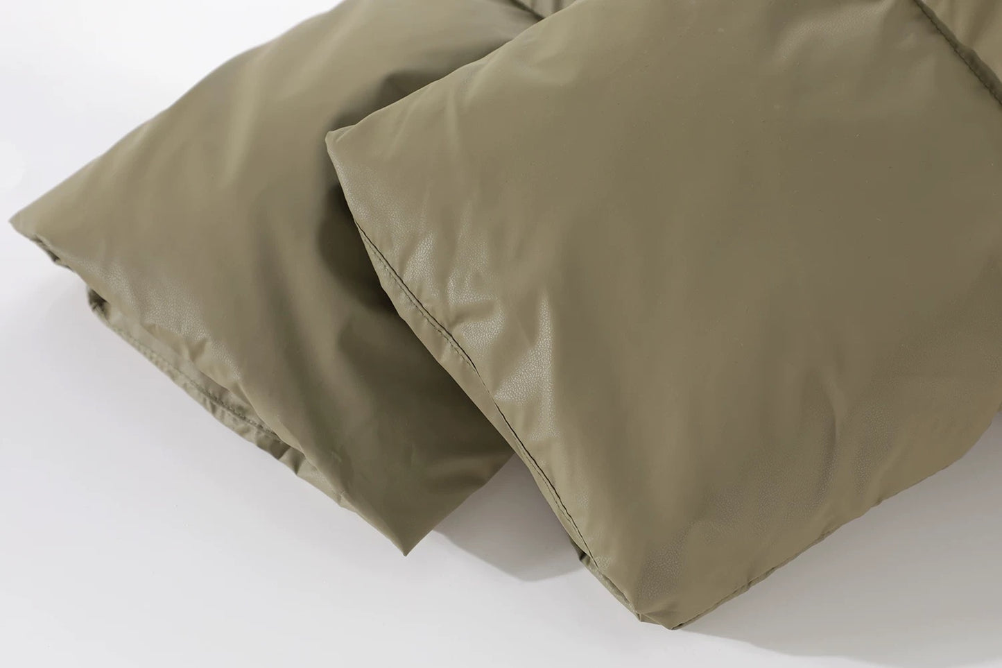 High-Neck Cropped Puffer Jacket