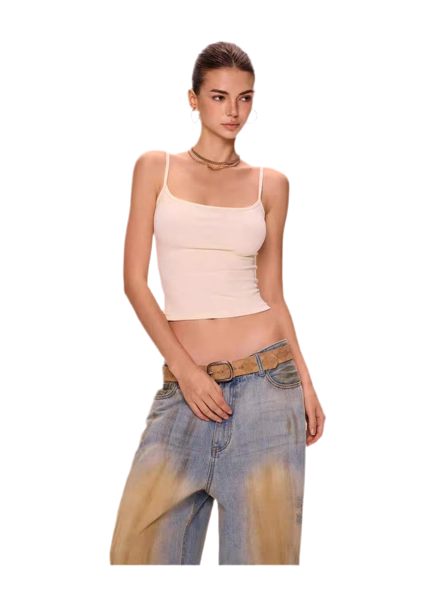Chic Slim Fit Spaghetti Strap Tank