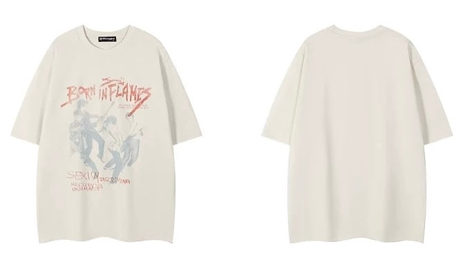 Born in Flames Band Tee