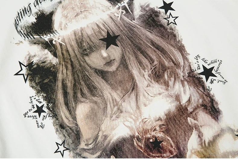 Fallen Muse Twin Print Tee