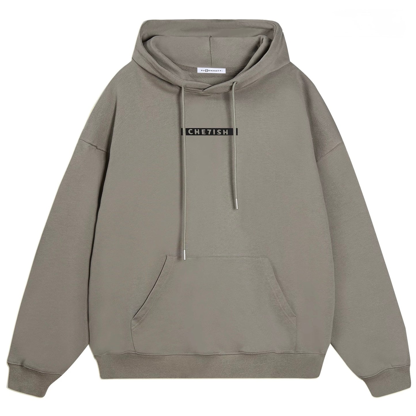 Shadow Mist Oversized Fleece Hoodie