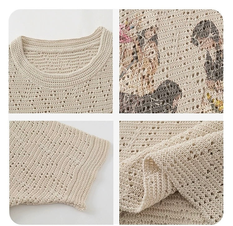 Birthday Girl Mesh Graphic Tee