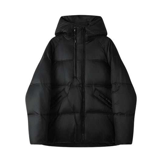 Hooded Longline Puffer Winter Jacket