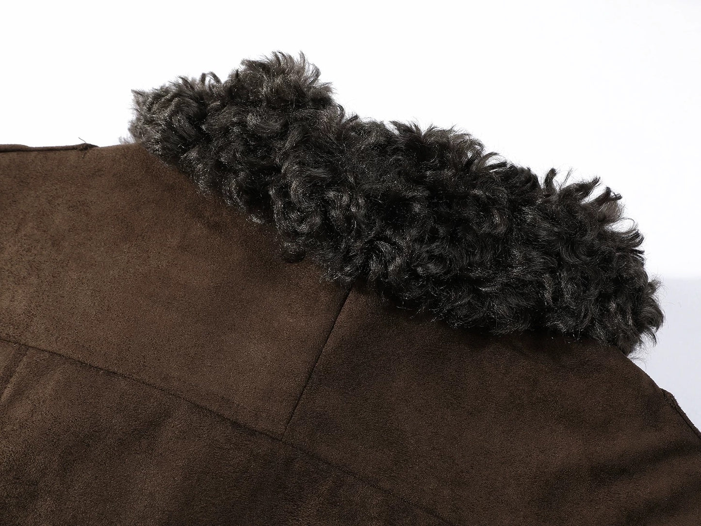 Alpine Luxe Shearling Suede Jacket