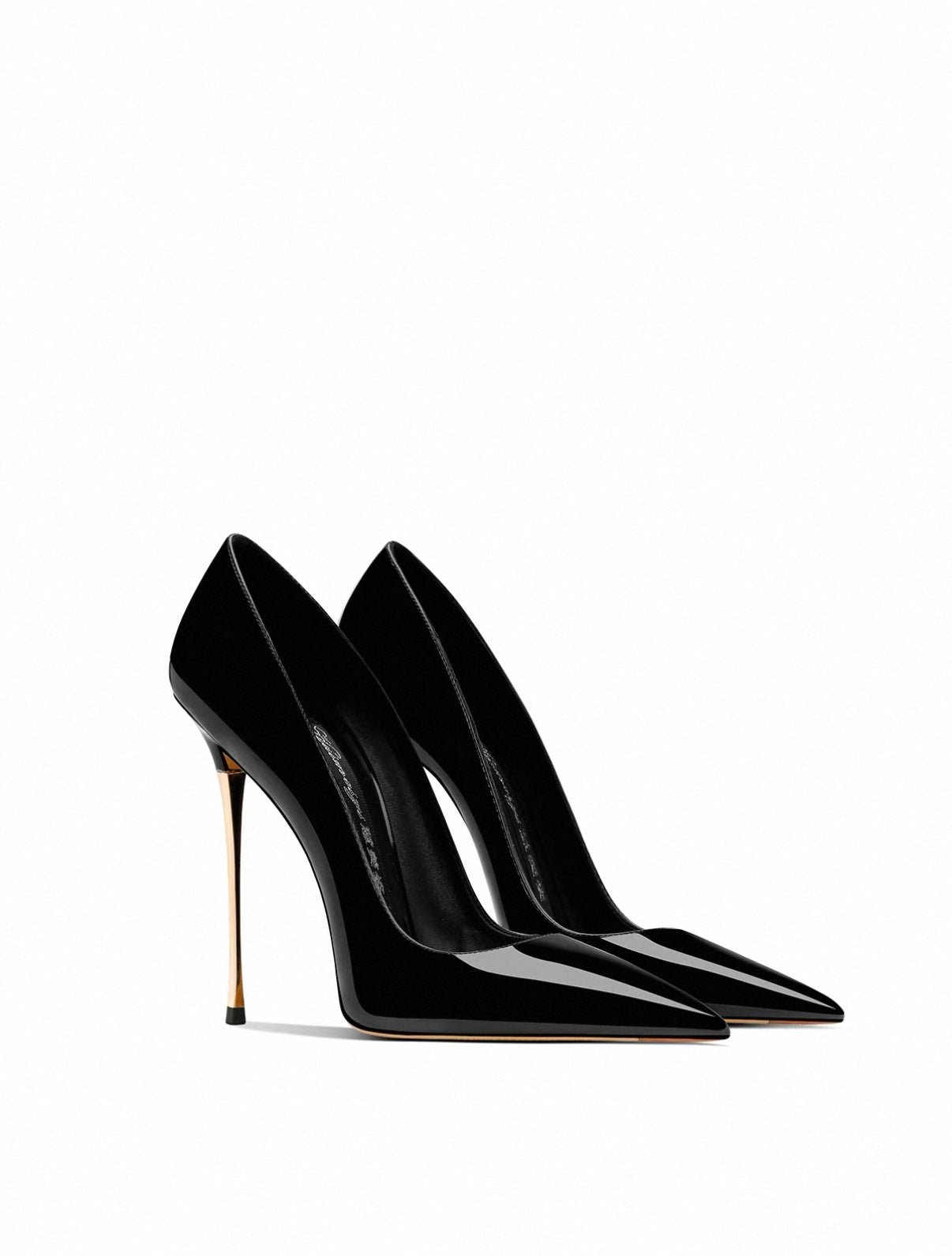 Midnight Gloss Golden Edge Heels