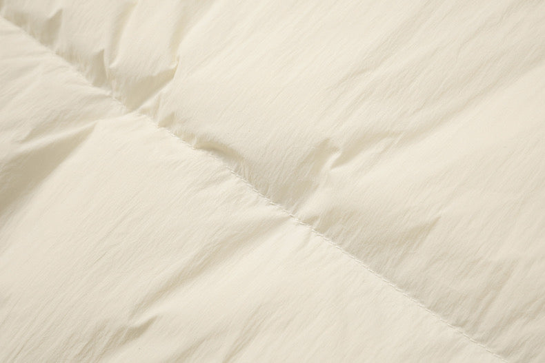 Cropped High-Neck Puffer Jacket