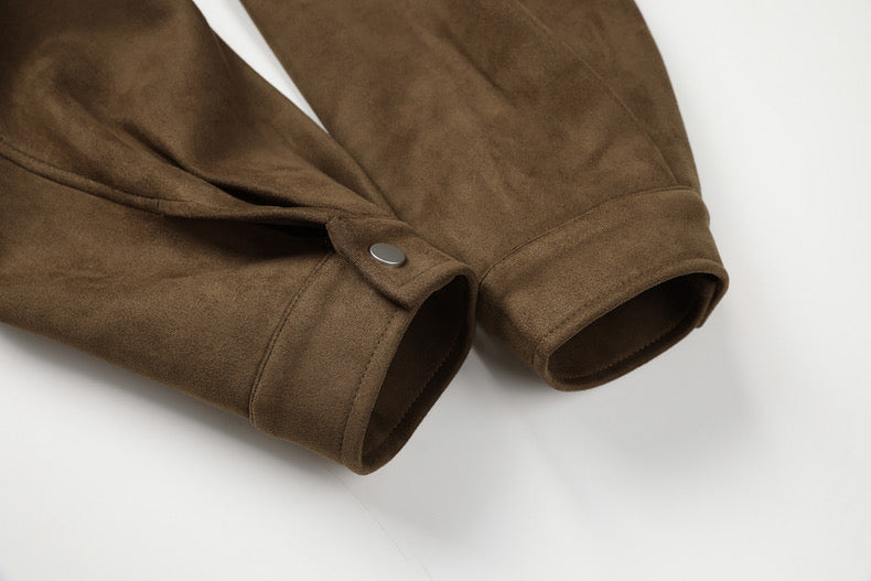 Stylish Winter Zipper With Stand Collar Jacket