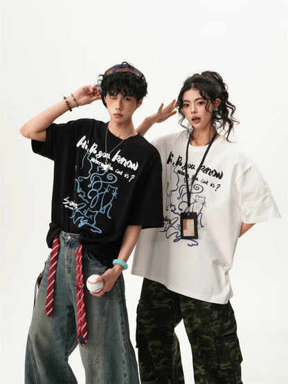 Grafficat Oversized Street Tee