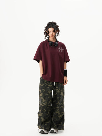 Midnight Layers Oversized Street Tee