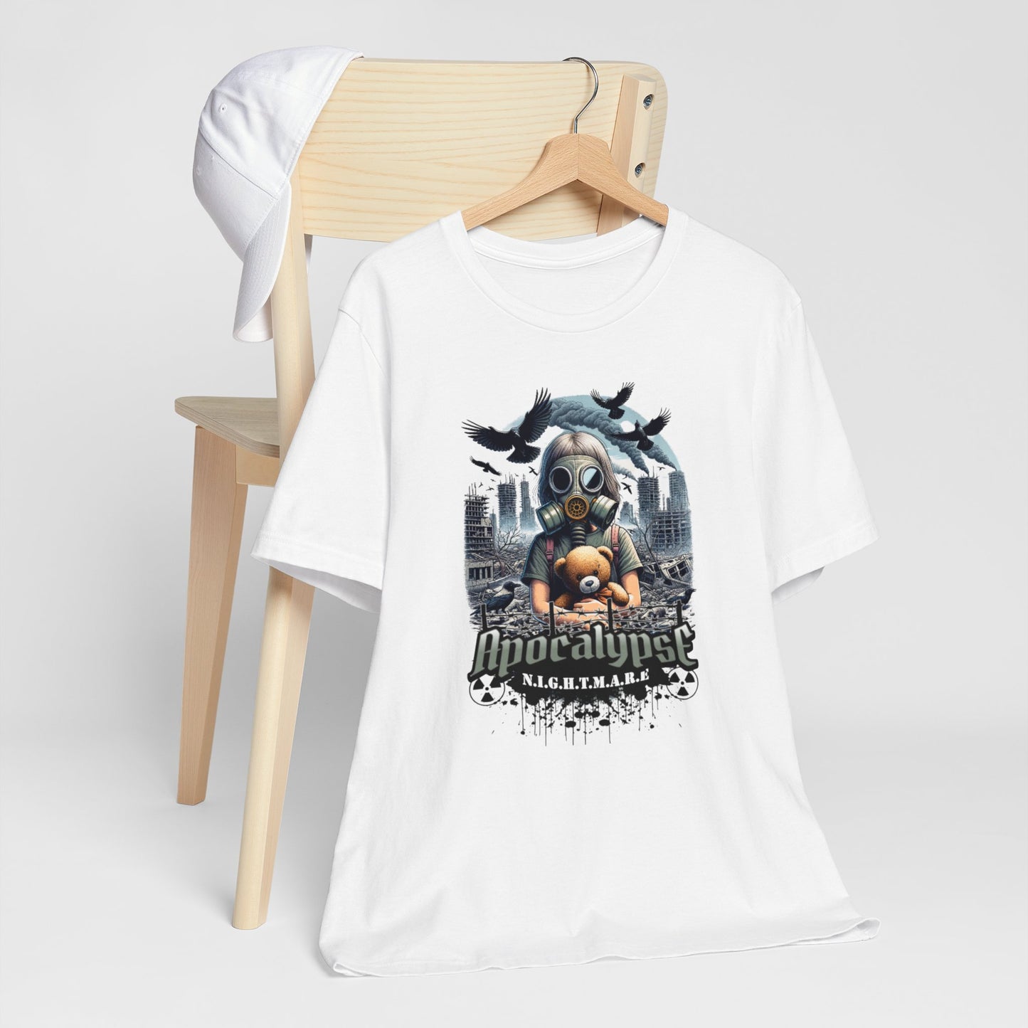 Apocalypse Nightmare Graphic T-Shirt with Dark Urban Design