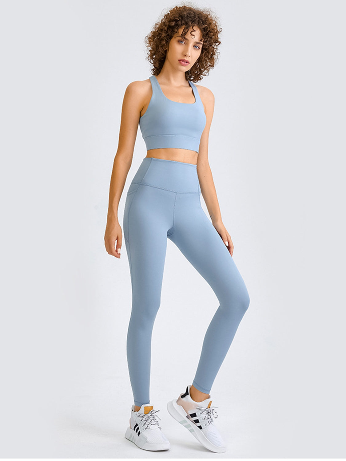 Double Take Square Neck Racerback Cropped Tank Trendsi