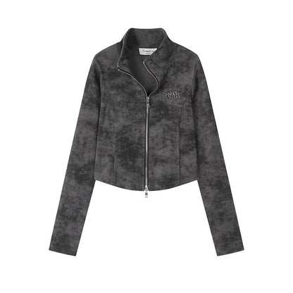 Women's Stylish Fitted Zip-Up Jacket