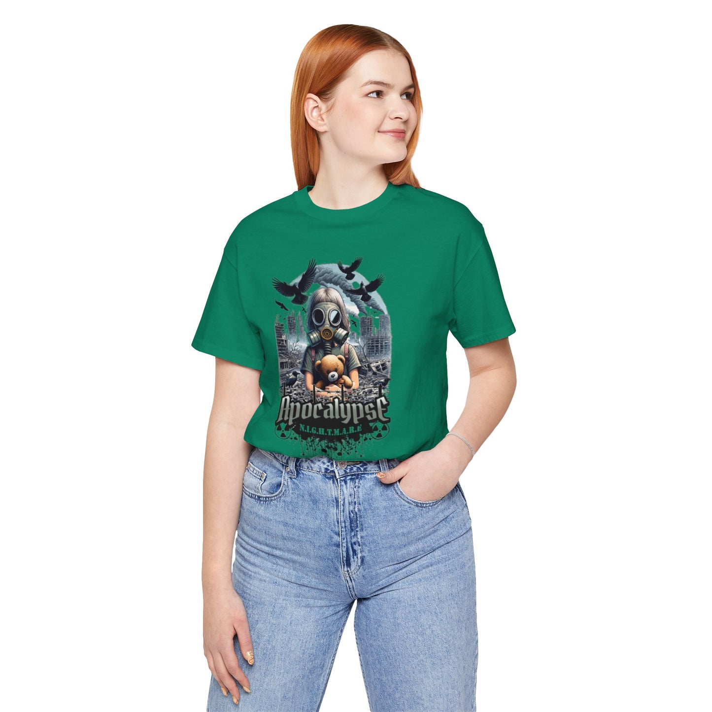 Apocalypse Nightmare Graphic T-Shirt with Dark Urban Design