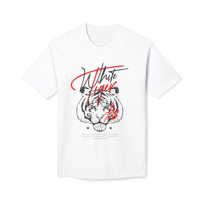 White Tiger Bold Graphic T-Shirt