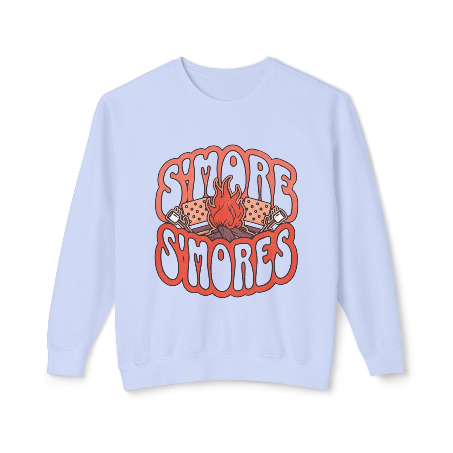 Retro Campfire Women's Sweatshirt – Fun, Cozy, and Vintage Graphic Pullover