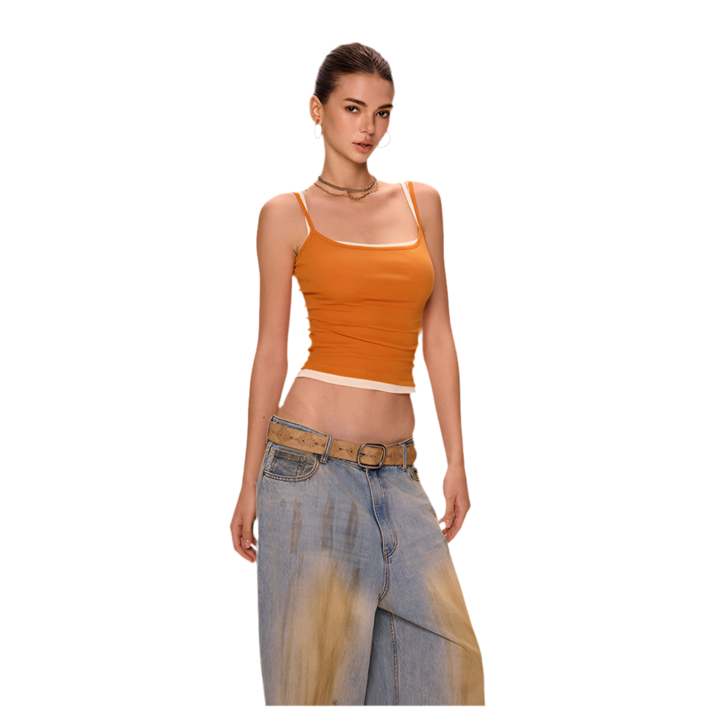 Chic Slim Fit Spaghetti Strap Tank