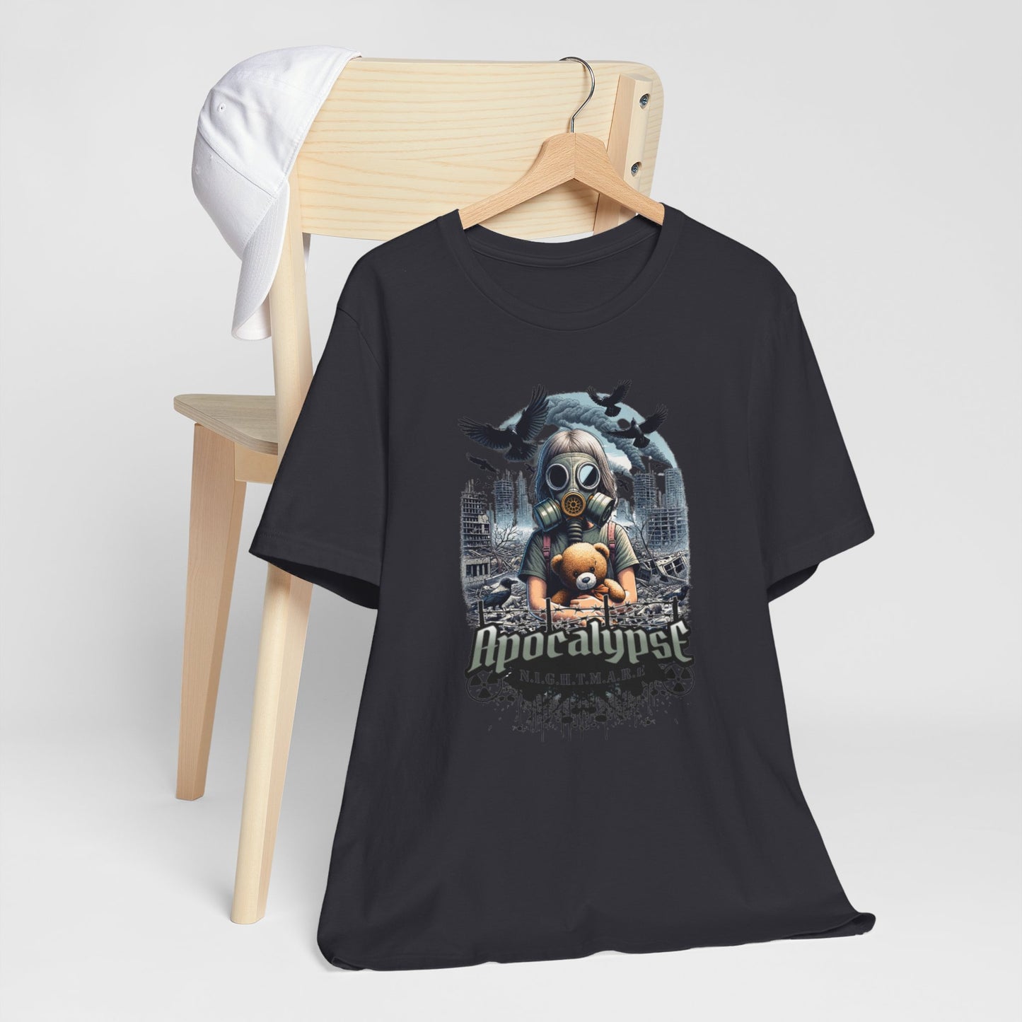 Apocalypse Nightmare Graphic T-Shirt with Dark Urban Design