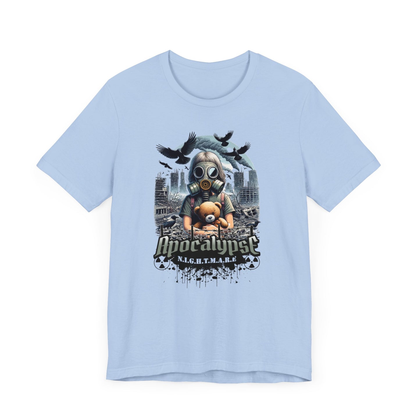 Apocalypse Nightmare Graphic T-Shirt with Dark Urban Design