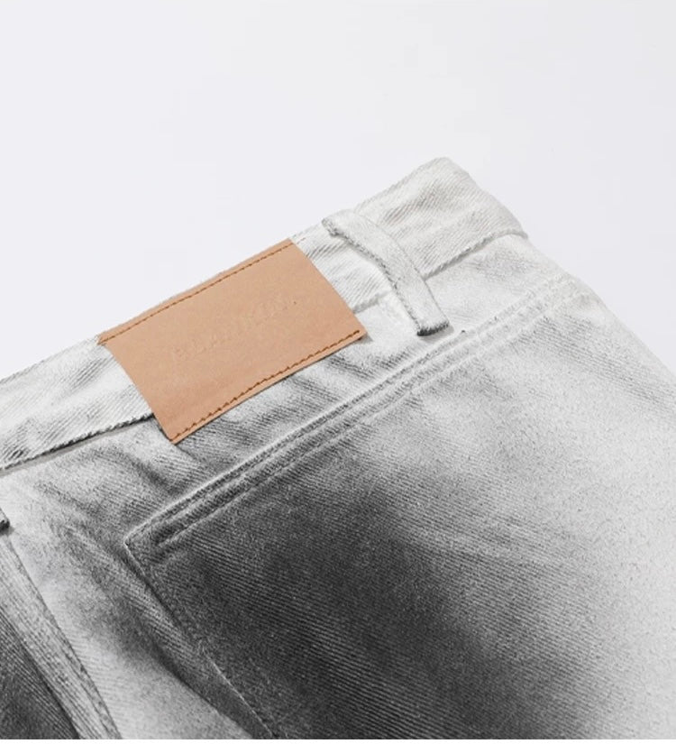 Urban Grunge Contrast Cargo Pants