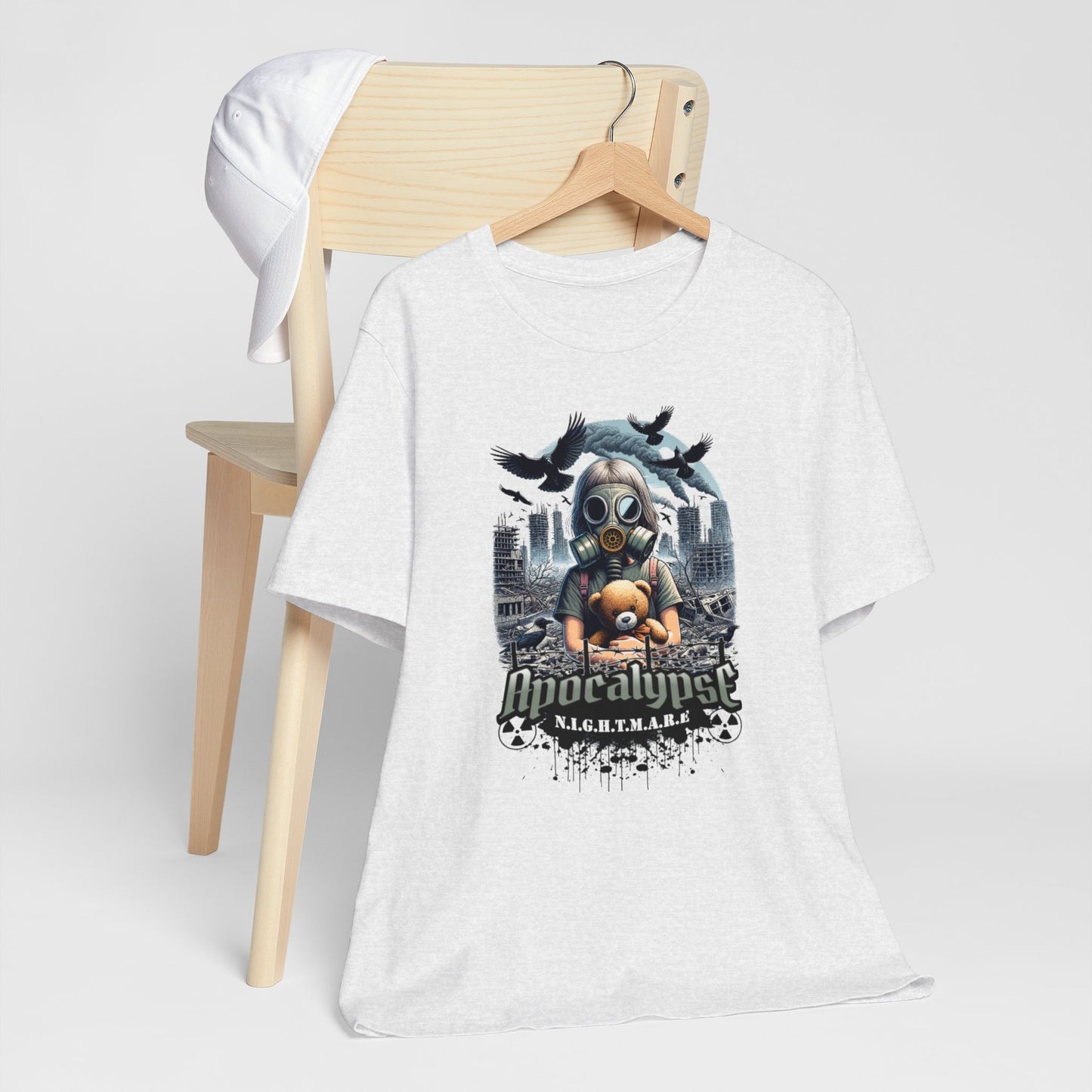 Apocalypse Nightmare Graphic T-Shirt with Dark Urban Design