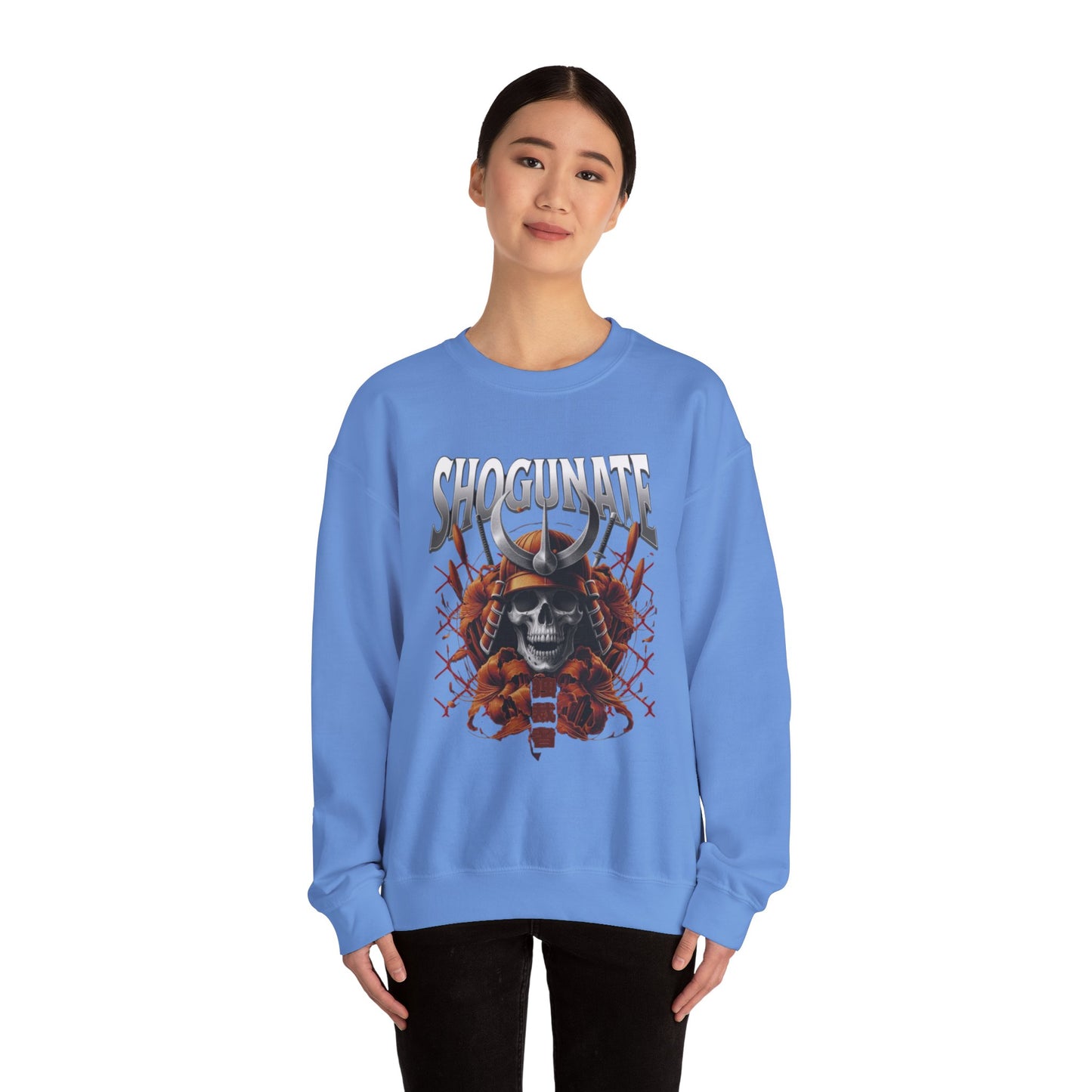 women casual crewneck sweatshirt with graphic design for everyday