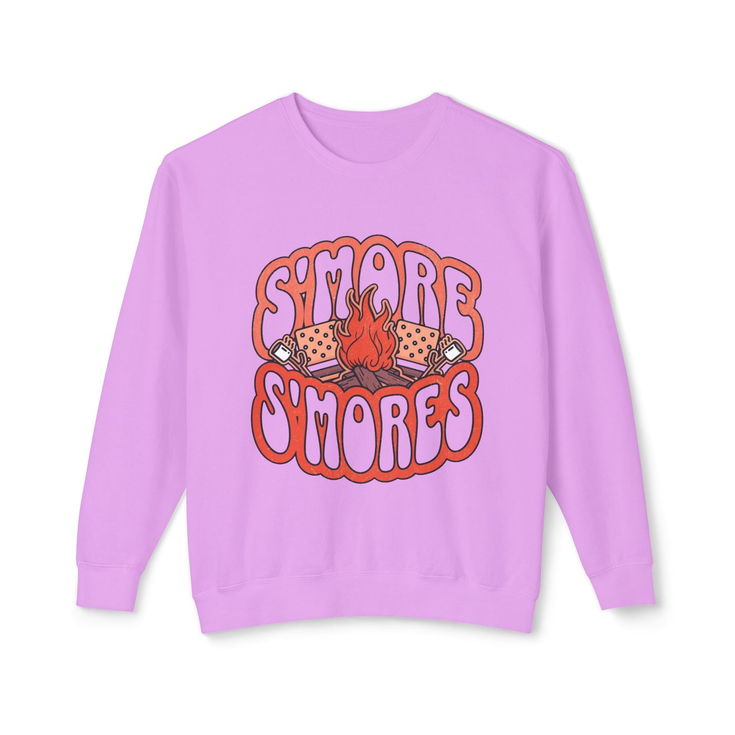 Retro Campfire Women's Sweatshirt – Fun, Cozy, and Vintage Graphic Pullover