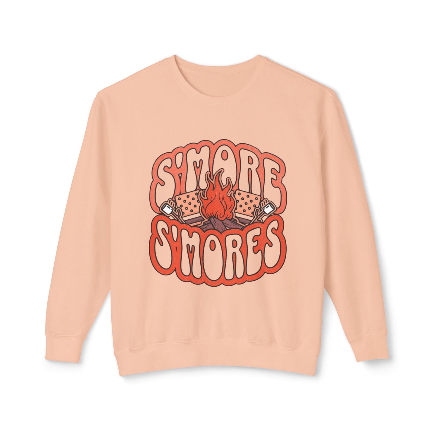 Retro Campfire Women's Sweatshirt – Fun, Cozy, and Vintage Graphic Pullover