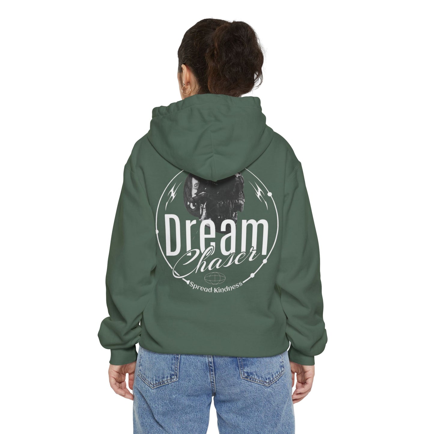 Dream Chaser Oversized Summer Hoodie for Women – Casual Graphic Design