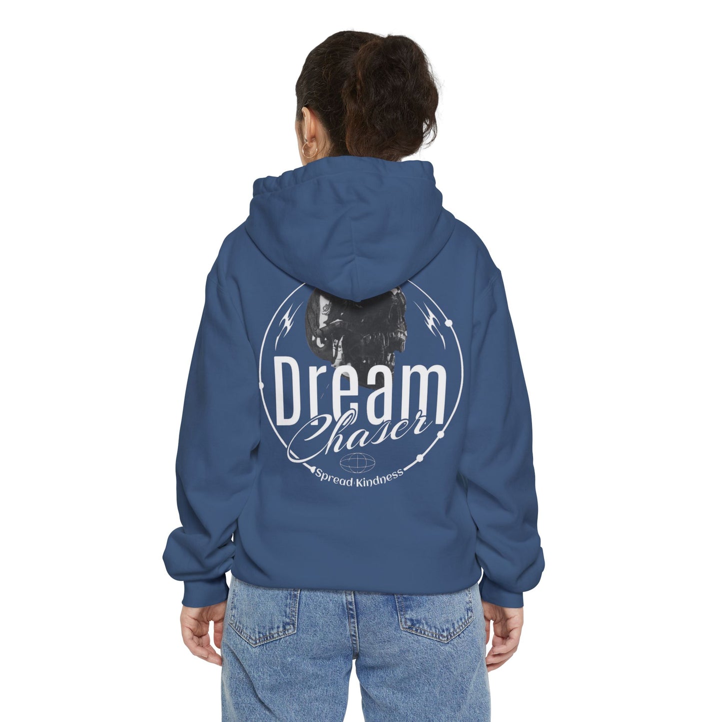 Dream Chaser Oversized Summer Hoodie for Women – Casual Graphic Design