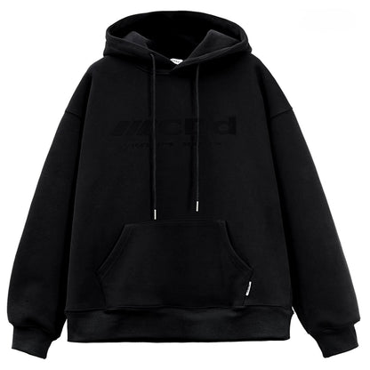 Compass Mark Modern Street Hoodie